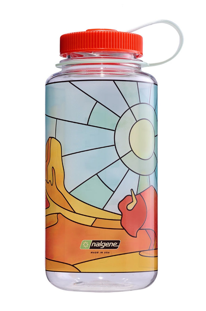 32oz Wide Mouth Stained Glass Print Bottles K9