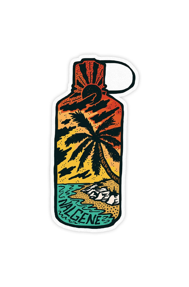 Tropical Narrow Mouth Sticker J4